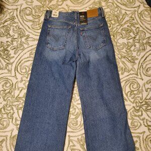 Levi's Ribcage wide leg jeans